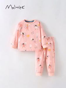 Bộ Malwee bé gái mùa thu mới hồng cô tiên 9735