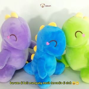 Boneka Dinosaurus Istana Boneka Dino Gocila gozila tyrex stegosaurus gozilla imut lucu halus hadiah anak plush