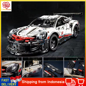 Mainan Brick Technique Lamboghini Porsche V12 Vision Gran Turismo Car anak toys
