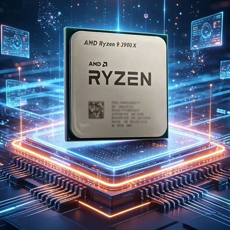 AMD | AMD Ryzen 9 R9 3900X CPU 12-Core 24-Threadprocessor 3.8GHz