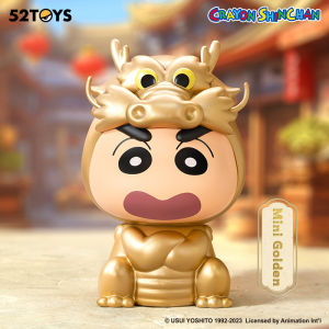 52TOYS CRAYON SHIN-CHAN Year of the Dragon-Mini Golden Figure Toy