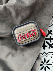 Creative Personalized Coca-Cola Fun AirPods4 Pro3 Bluetooth Protective Case Anti-Fall Silicone Box Compatible with 