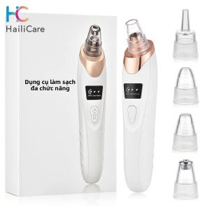 Điện Đầu Đen Tẩy Máy Hút Mụn Bụi Đốm Đen Loại Bỏ Da Mặt Làm Sạch Sâu Lỗ Chân Lông Bụi Máy Dụng Cụ Chăm Sóc Da