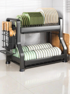 B&W | Kitchen Multi-functional Drying and Storage Rack