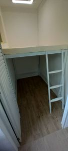 Loft bed customize for helper room singapore