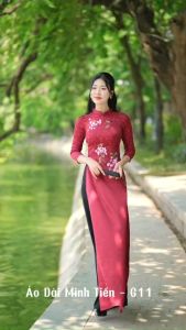 Ao Dai Thêu Thái Tuấn Gấm Cao Cấp Việt Nam - Mã G11