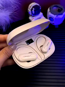 Lenovo ERAZER XT60PRO Headset terjemahan AI True Wireless Bluetooth V5.4 Earphone Earbuds In-ear TWS HIFI Stereo headset olahraga With Mic-VOULAO OWS TWS Open Ear earphone earphone sport