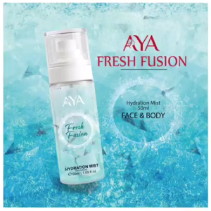 AYA Fresh Fusion Hydration Mist Face Body Spray Semburan Muka Badan Perfume Scent Soothing Cooling Dry Skin 55ml 保湿喷雾 AYA Fresh Fusion Hydration Mist Face Body Spray Semburan Muka Badan Perfume Scent Soothing Cooling Dry Skin 55ml 保湿喷雾