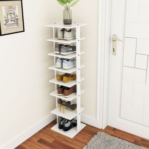 rak sepatu 8 susun - tinggi 120cm JUMBO