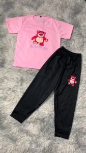 Setelan Celana Anak Perempuan LOTSO Ukuran S-XL Navy