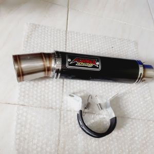 KING DRAG KNALPOT TABUNG SILENCER BIG CORK SARANGAN BOR
