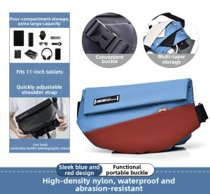 JIFANPAUL | Magnetic Buckle Multi-functional Mens Backpack