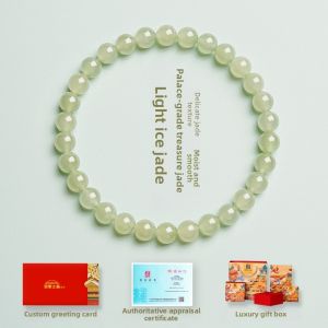 GUGONG UPDATE | Aqua Hue Jade Bracelet Women