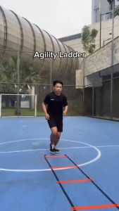 Agility Speed Ladder Wannafit Drills training Tangga Kelincahan Ketangkasan 6m 12 Knots Latihan Atlit Tangkas