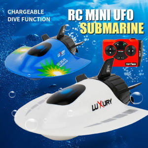Mini RC Submarine RC Boat - Can Dive Rechargeable Toys for Kids