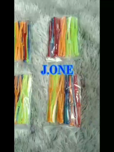 J.ONE/1 Pack Isi 24 Pcs/Garpu Kue/Garpu Buah/ Garpu Plastik Kristal/Garpu Kecil