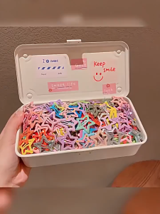 30Pcs Korean Y2K Star Hair Clip Set Colorful Bangs BB Clip Girl Cute Hairpins Hair Accessories
