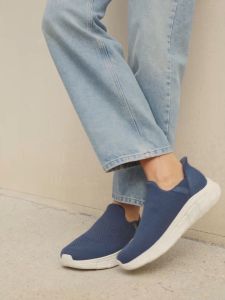 Skechers Men Slip-ins BOBS Sport B Flex Resilient Casual Shoes - 118306-NVY Memory Foam Kasut Sneaker Lelaki SALE