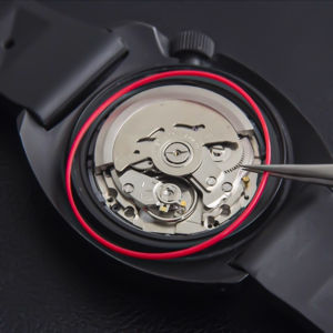 ปะเก็นสีแดงหนา 0.6 มม. ขนาด 27.5-38.5 มม. โอริงสำหรับฝาหลังนาฬิกา TISSOT 1853 Lelode Seastar PRX อะไหล่ซ่อมนาฬิกา