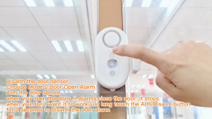 DAYTECH Door Alarm Home Security Door Open Alarm Sensor Window Alarm Sensor For Kids Safety Dementia Patients 125dB DA06