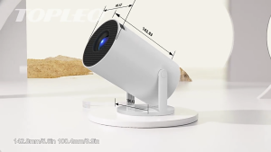 HY300 Pro Wifi6 Bluetooth 5.0 Android Portable Projector 4K Android 11 Mini 1080P Wireless Home Theater