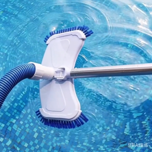 Swimming Pool Curved Vacuum Cleaner Suction Head Save Labour Bath Spas Hotel Shower Cleaning Brush Swimming Pool Cleaning Tools