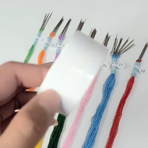 500Pcs/Roll Price Tag Label Harga Perhiasan / Label Perhiasan Gantung / Tag Kalung Cincin