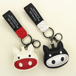Cute Cartoon Pig Couple Keychains Mens Womens Creative Personalized Bag Accessories Automobile Keychains Festive Gifts