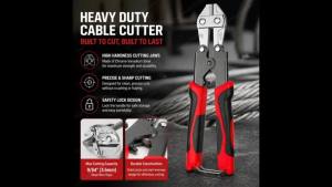 8 Inch Manual Electrician Wire Cutter Easy To Carry Heavy Duty Cutting Tool For Home Maintenance Electrical Repair Save Effort.