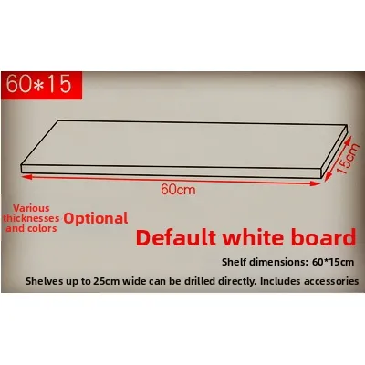 Custom Made Solid Wood Eco-Friendly Untreated Board Shelf