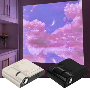 Creative Projection Lamp Background Projector Night Light Photo Prop Wall Lights Birthday Gift Party Decoration Bedroom Decor