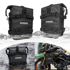 2PCS Motorcycle Bumper Bag For BMW R1200GS R1250GS ADV For HONDA NC750X CB500X Waterproof Crash Bars Bag Bumper Repair Tool Bag