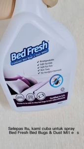 Bed Fresh Eradicate Bed Bugs & Dust Mites Spray 500ML