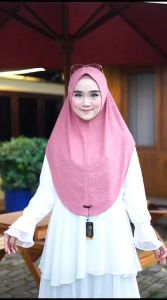 Jilbab Instan Maura & Bahan Jersey Jaguar