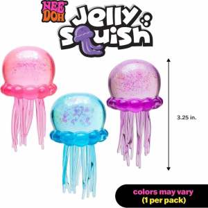 Hot Toys | Confirmed Needoh Fuzz Ball Jellyfish Squishy Blind Box Series Suitable For People Under Pressure Stress Relief Relax Squeeze Toy