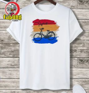 KAOS JOGJA MALIOBORO ASLI MEREK CAPUNG T-SHIRT KAOS OLEH OLEH KHAS JOGJA KAOS JOGJA ORIGINAL KAOS JOGJAKARTA MOTIF SEPEDA JOGJA