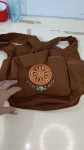 กระเป๋า พระ ย่าม ปรับสาย ย่ามเอนกประสงค์ นักเรียน นักศึกษา พระ เณร สังฆภัณฑ์ (ร้านบุญพาสุข)