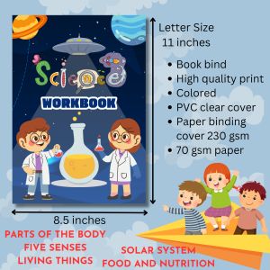 Science Workbook for Beginners Kindergarten and Grade 1 60 pages