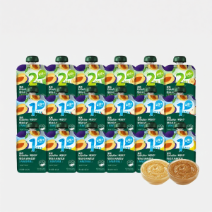 Engnice | No Additives Constipation Relief Apple Plum Baby Food Puree