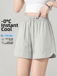 YAYANGREN | Quick-dry Ice Silk Shorts for Women 5-inch Length