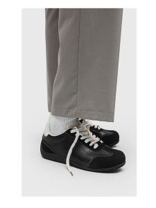 Mens Original Racing Sneakers Breathable Dirt-resistant Retro Style Flat Heel round Toe Rubber Outsole Spring Autumn Casual Shoes