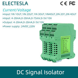 Potentiometer signal isolator 0-10KΩ 4-20mA 0-20mA 0-5V 10V Output 24VDC