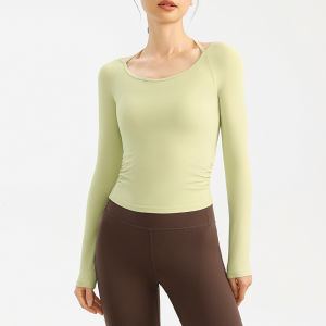 VFU | Padded Quick Dry Long Sleeve Yoga Top