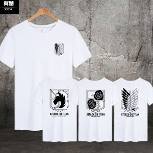 Survey Corps Garrison Regiment Wing Freedom Short Sleeve Tshirt