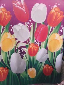 kain bahan meteran katun polymicro / disperse harga 05m