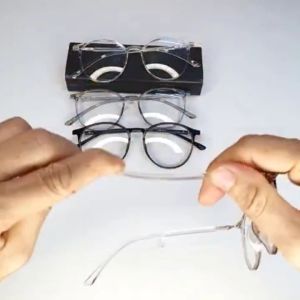 Gọng kính cận cho nam nữ thời trang Hàn Quốc mã 513kính gọng dẻo mắt kính không độ chống bụi siêu nhẹ