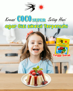 AGAR SWALLOW COCO Super Dua Walet 7Gr