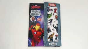 Marvel Avengers Mighty Stickers Book To Decorate With Reusable Stickers & Amazing Scenes For Kids