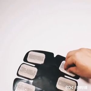 Suolaer 50/100 PCS Replacement Gel Pads For EMS Trainer Abdominal Muscle Stimulator Exerciser Replacement Massage Gel Patch Electrode Massager Device Accessories