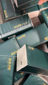 กระดาษทิชชู่ หนา5ชั้น  เช็ดหน้าได้ เหนียวนุ่ม ไม่เป็นขุย SHURO ลังเขียว ยกลัง20ห่อ 1ห่อ420แผ่น กระดาษชำระ ของใช้ในบ้าน